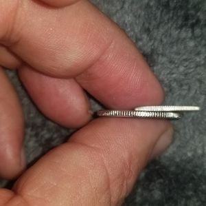 Silver quarter and dime